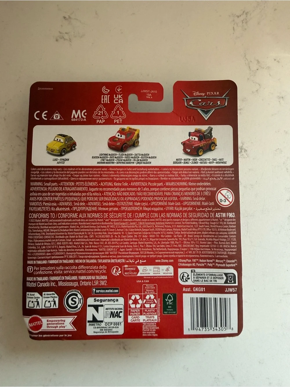Disney Pixar Cars Mini Race & Rescue 3-Pack